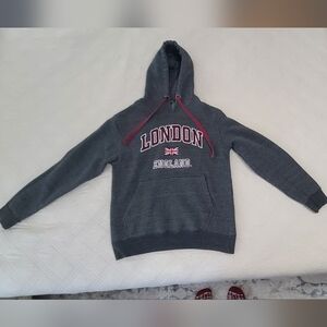 Gray London England Hoodie